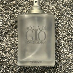 Giorgio Armani Acqua di Giò Frosted Bottle empty